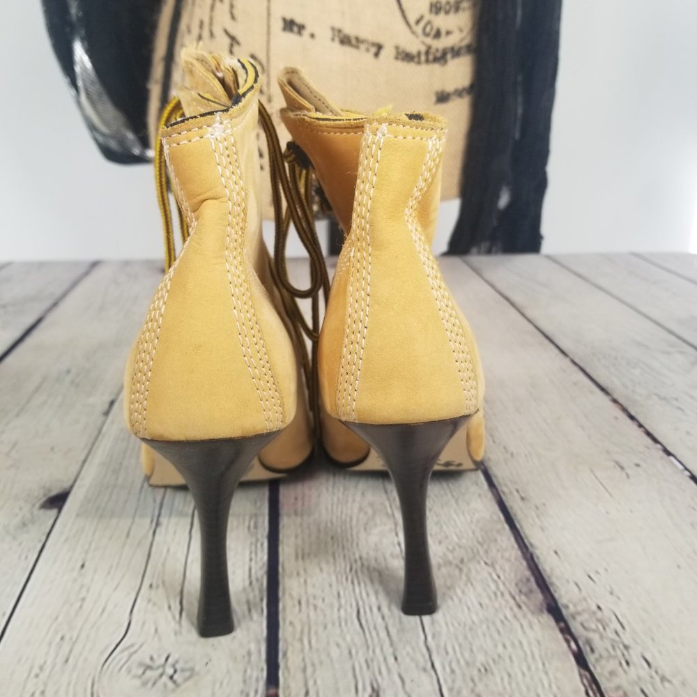 Steve Madden HIJO Lace Up Boots sz7.5 - Picture 3 of 8